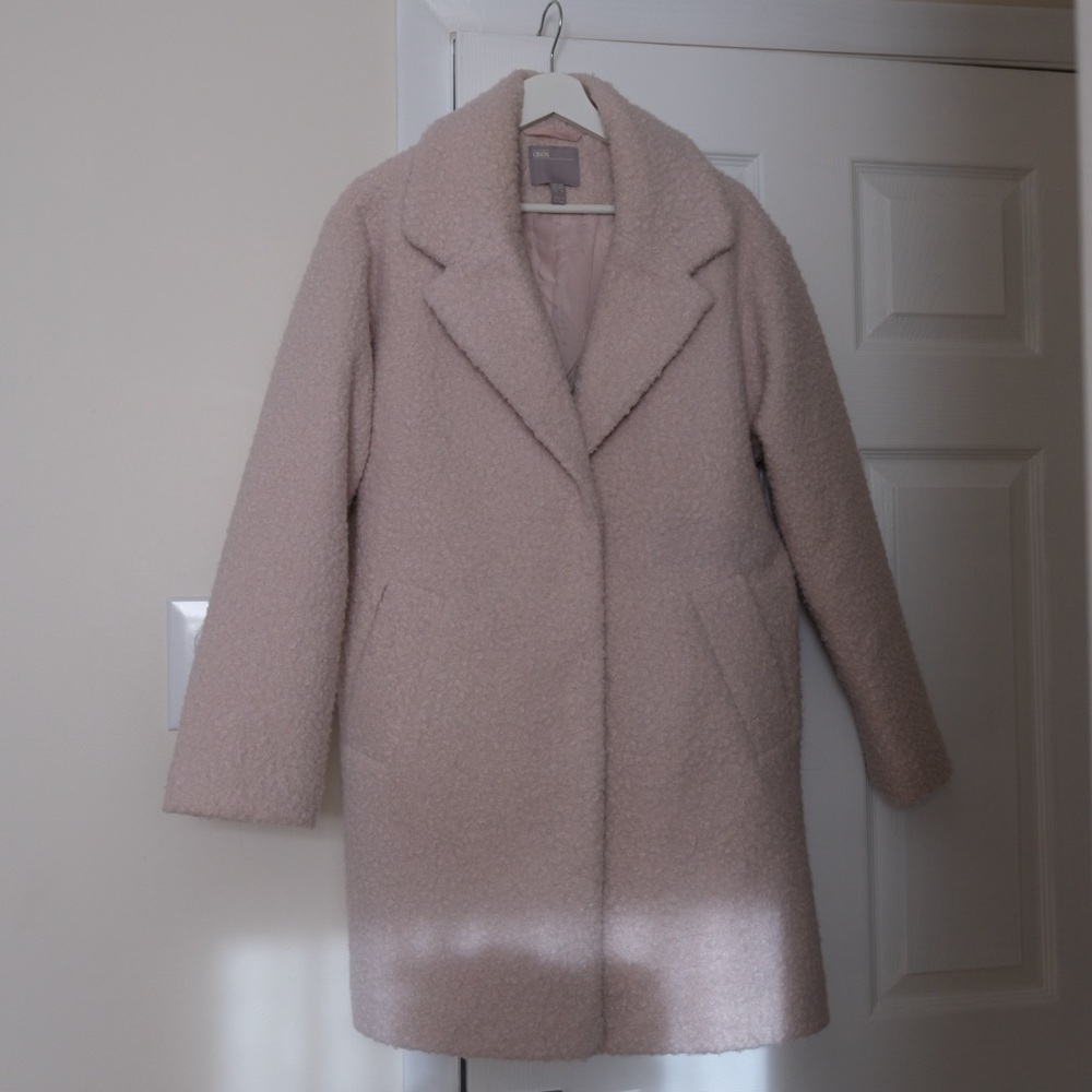 ASOS Light Pink Teddy Jacket